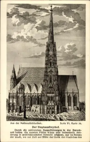 Ak Wien 1 Innere Stadt, Stephansfreithof