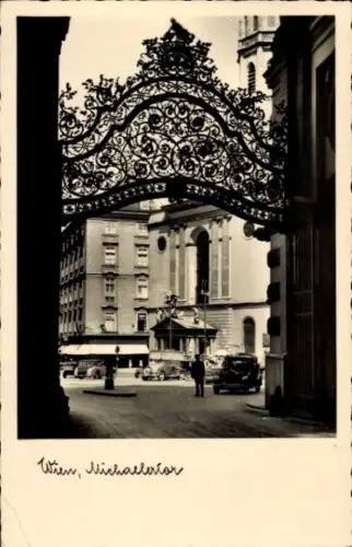 Ak Wien 1 Innere Stadt, Michaelertor