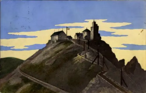 Ak Malá Úpa Kleinaupa Riesengebirge Region Königgrätz, Schneekoppe, Baude