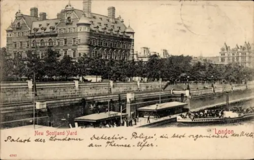 Ak London, New Scotland Yard