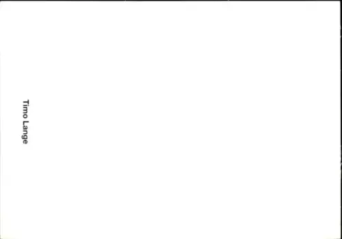 Autogrammkarte Fußballer Timo Lange, FC Hansa Rostock, Autogramm