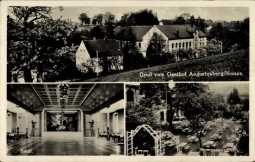 Ak Nossen in Sachsen, Gasthof Augustusberg