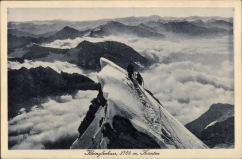 Ak Kleinglockner Kärnten, Bergsteiger