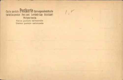 Litho Rolandseck Remagen am Rhein, Straßenansicht