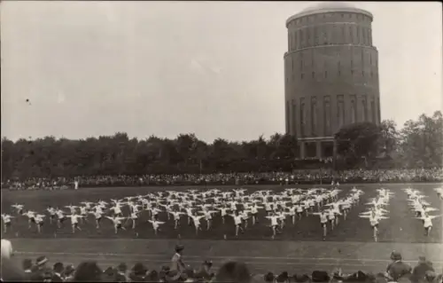 Foto Ak Turnen, Turner, Stadion, Turm