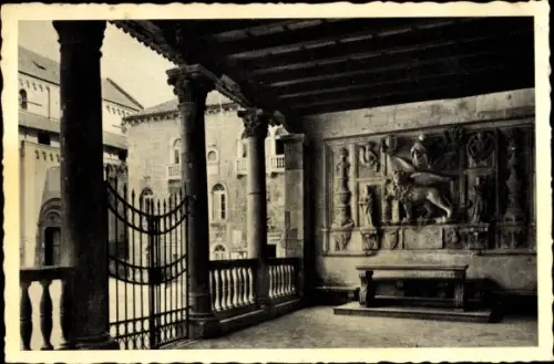 Ak Trogir Kroatien, loza i relief pravde