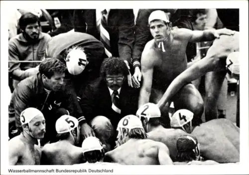 Ak Olympiade München 1972, Wasserballmannschaft Bundesrepublik Deutschland
