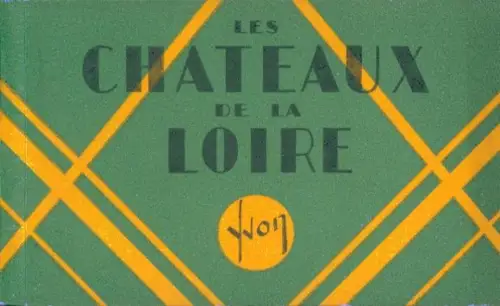 20 Ak im Umschlag Les Chateaux de la Loire