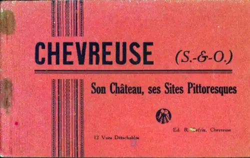 12 Ak im Umschlag Saint Lambert Vallée de Chevreuse Yvelines, von R. Sefrin