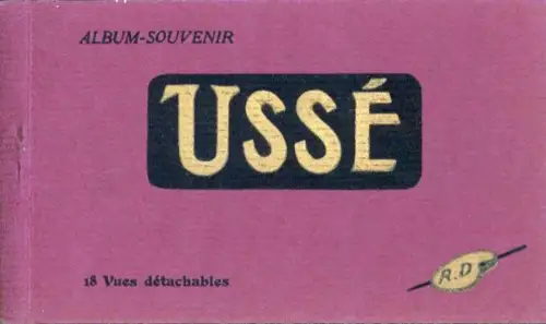 18 Ak im Umschlag Rigny Usse Indre et Loire, Album-Souvenir, von R. Dorange