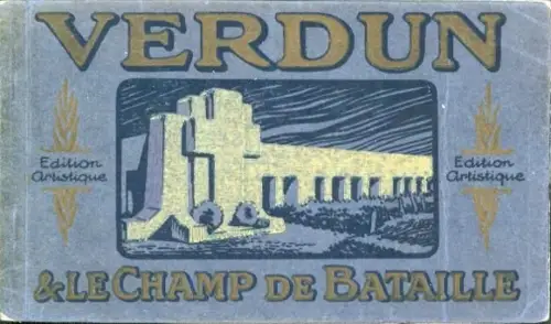 20 Ak im Umschlag Verdun Meuse, Bataille de Verdun, Schlacht 1916