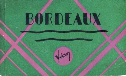 20 Ak im Umschlag Bordeaux Gironde