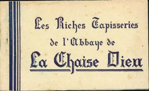 20 Ak im Umschlag La Chaise Dieu Haute Loire, Les Riches Tapisseries