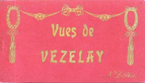 24 Ak im Umschlag Vézelay Yonne