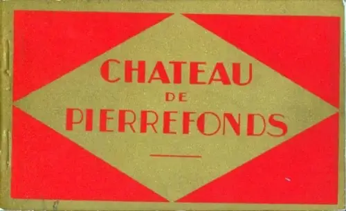 20 Ak im Umschlag Chateau de Pierrefonds