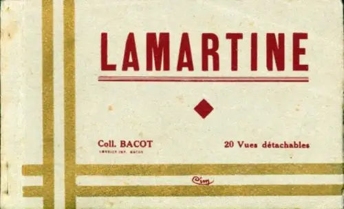 20 Ak im Umschlag Saint Point de Lamatine