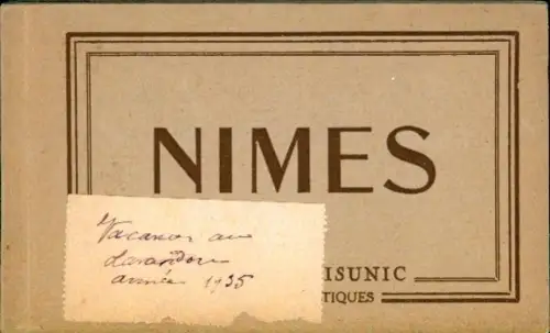18 Ak im Umschlag Nîmes Gard, Edition Prisunic