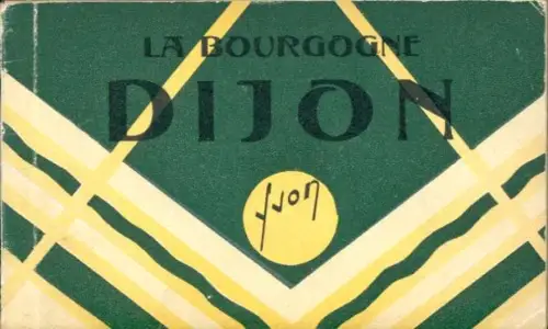 20 Ak im Umschlag Dijon Côte d'Or, La Bourgogne Dijon