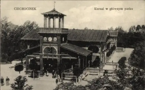 Ak Ciechocinek Hermannsbad Westpreußen, Kursaal