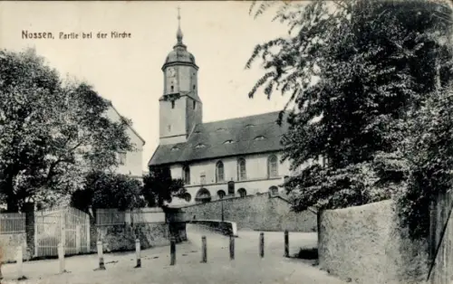 Ak Nossen in Sachsen, Kirche