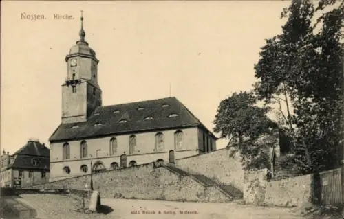 Ak Nossen in Sachsen, Kirche