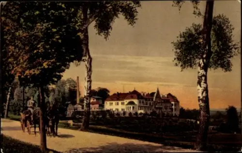 Ak Polczyn Zdrój Bad Polzin Pommern,  Kurhaus Luisenbad