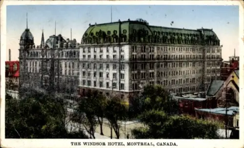 Ak Montreal Québec Kanada, Windsor Hotel, Montreal, Kanada