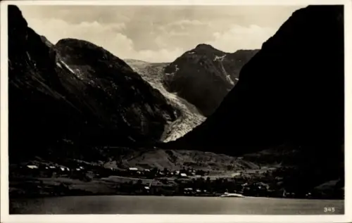 Ak Norwegen, Sundalgletscher im Maurangerfjord