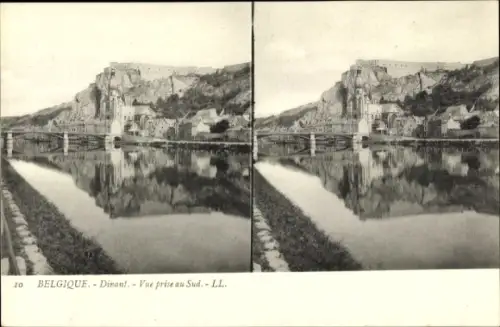 Stereo Ak Dinant Wallonien Namur, Vue prise au Sud