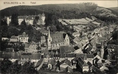 Ak Stolberg im Harz, Total