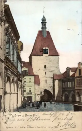 Ak Domažlice Taus Region Pilsen, Turm