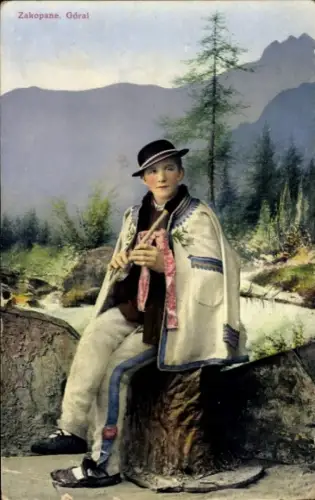 KP Zakopane Polen, Goral w stroju ludowym