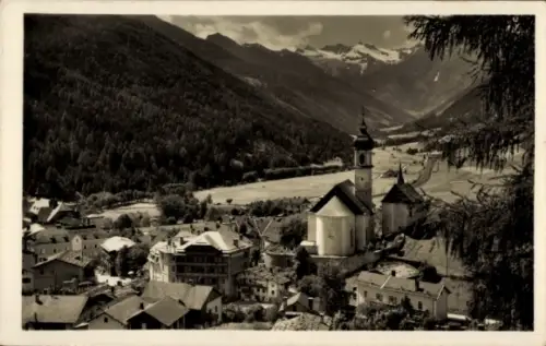 Ak Colle Isarco Gossensaß Brenner Brennero Südtirol, Brennerbahn, Colle Isarco 1100 m, Richtung G