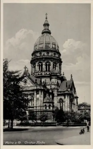 Ak Mainz am Rhein, Mainz a Rh., Christus-Kirche