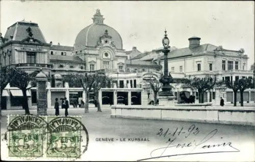 Ak Genève Genf Schweiz, Le Kursaal