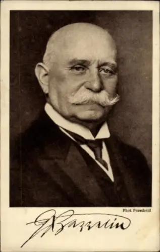 Ak Ferdinand Graf von Zeppelin, Portrait, Reichsausschuss Zeppelin Eckener Spende
