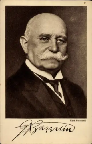 Ak Ferdinand Graf von Zeppelin, Portrait, Reichsausschuss Zeppelin Eckener Spende