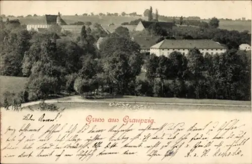 Ak Graupzig Nossen in Sachsen, Teilansicht