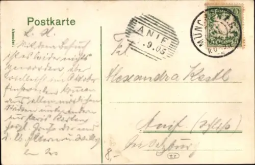 Ak München, Sendlingertorplatz, Straßenbahn