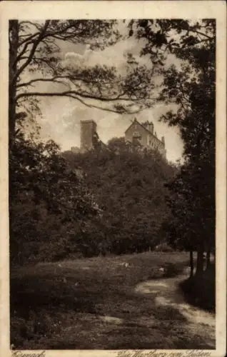 Ak Lutherstadt Eisenach in Thüringen, Wartburg