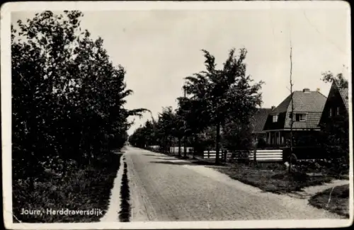 Ak Joure Friesland, Harddraversdijk