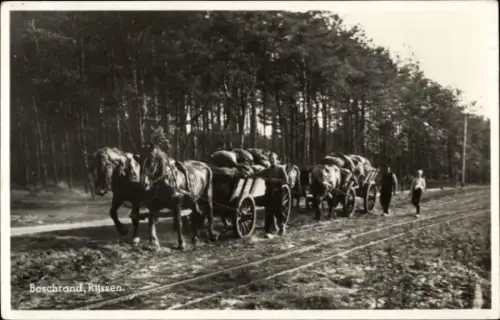 Ak Rijssen Overijssel Niederlande, Fuhrwerke
