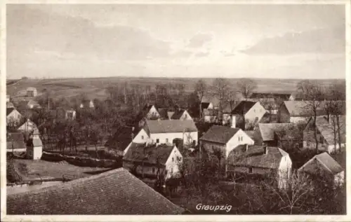 Ak Graupzig Nossen in Sachsen, Gesamtansicht