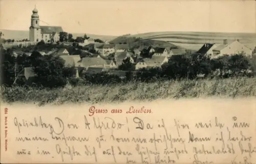 Ak Leuben Nossen in Sachsen, Gesamtansicht