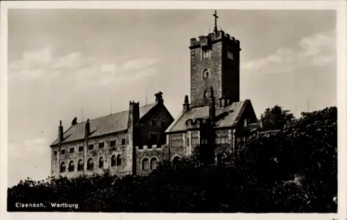 Ak Lutherstadt Eisenach in Thüringen, Wartburg