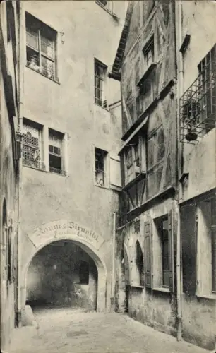 Ak Nürnberg in Mittelfranken, Wohnhaus des Meistersingers Hans Sachs