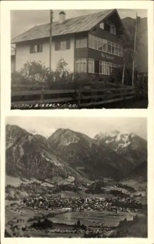 Foto Ak Oberstdorf im Oberallgäu, Gesamtansicht, Haus