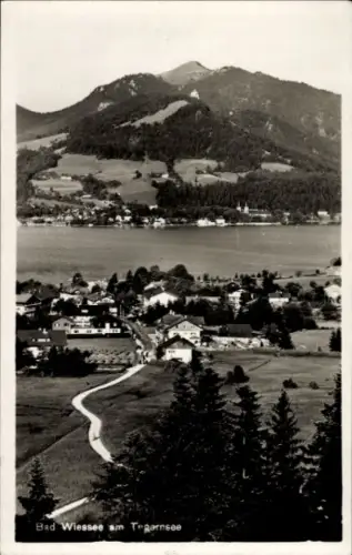 Ak Bad Wiessee in Oberbayern, Gesamtansicht vom Ort am Tegernsee