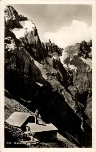 Ak Oberstdorf im Allgäu Schwaben, Waltenbergerhaus