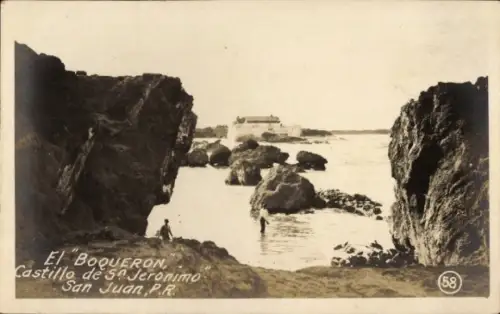 Ak San Juan, Puerto Rico, El Boqueron, Castillo de San Jerónimo